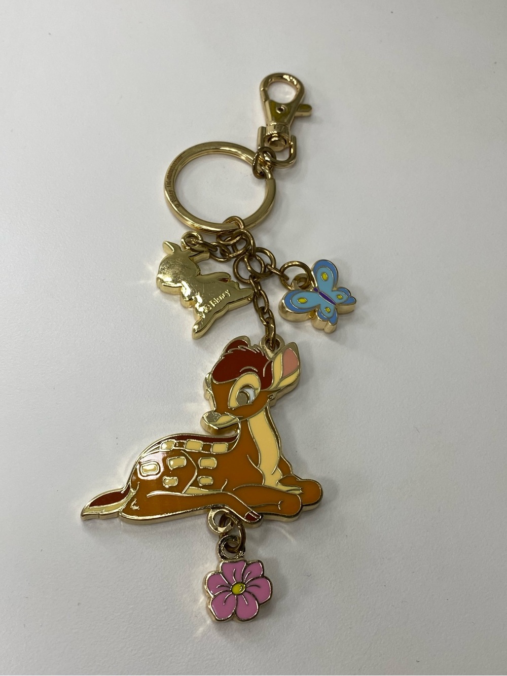 Disney Parks Bambi & Thumper Charm Keychain bag Charm